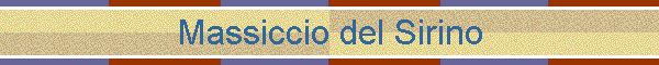 Massiccio del Sirino